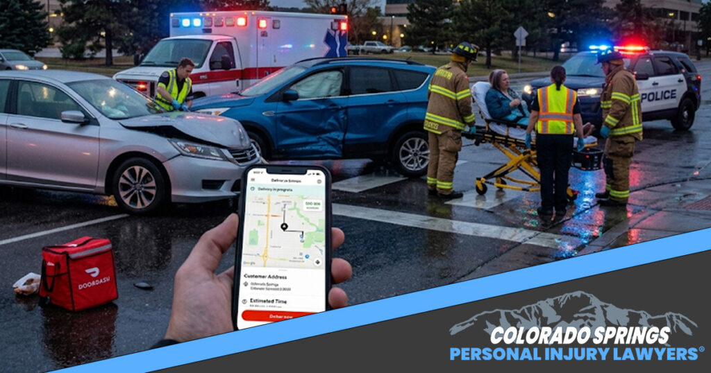 How Does DoorDash Insurance Apply in Colorado Springs Crashes?