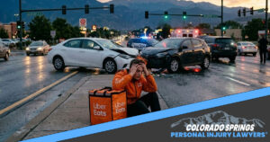 Why Uber Eats Accidents Are Complex in Colorado Springs